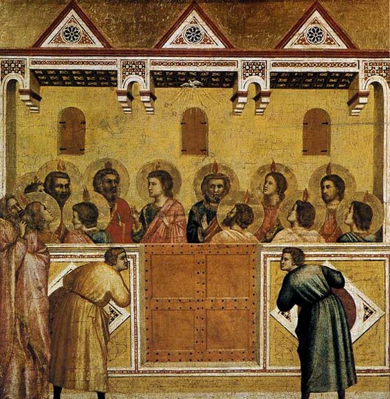 GIOTTO di Bondone Pentecost